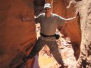 PICTURES/Peek-A-Boo and Spooky Slot Canyons/t_George - Straddling Mud.JPG